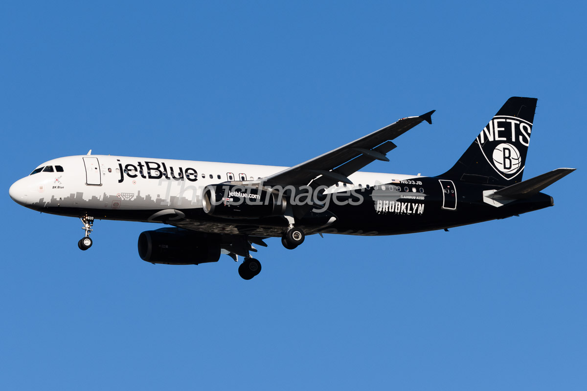 Airbus A320 N633JB "BK Blue"